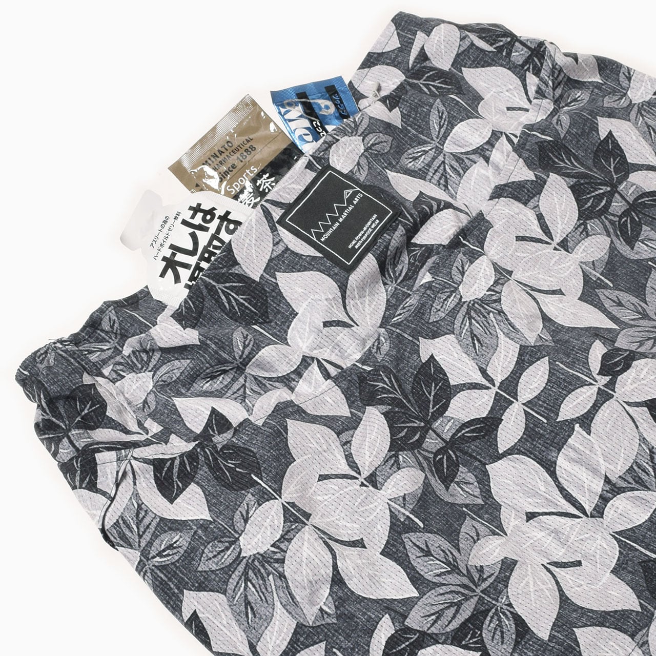 マウンテンマーシャルアーツ ボタニカル柄 ランニングスカート Ｍ MMA（マウンテンマーシャルアーツ）MMA Side Slit Run Skirt V3 -Gray