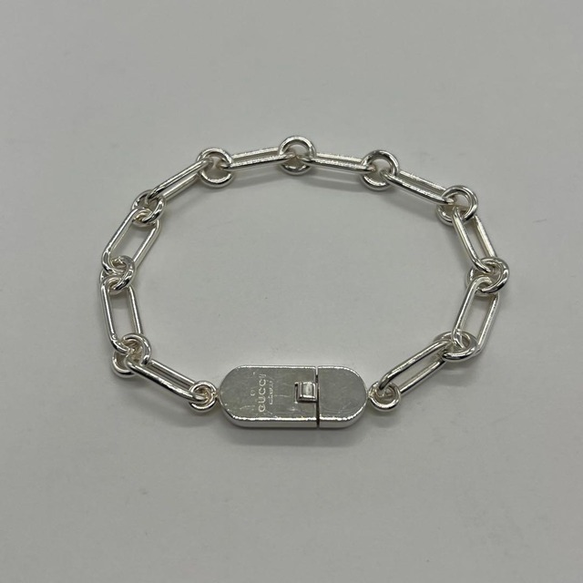 グッチ GUCCI オーバルリンクチェーンブレスレット トムフォード　SV925