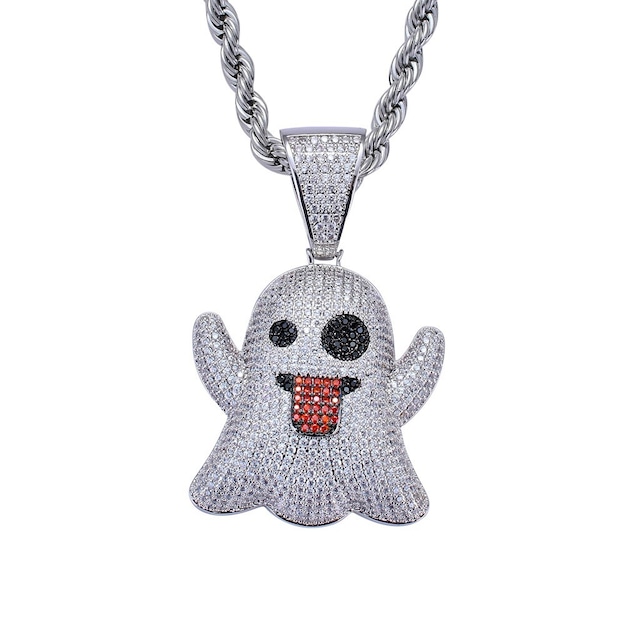 Iced Out Emoji Necklace