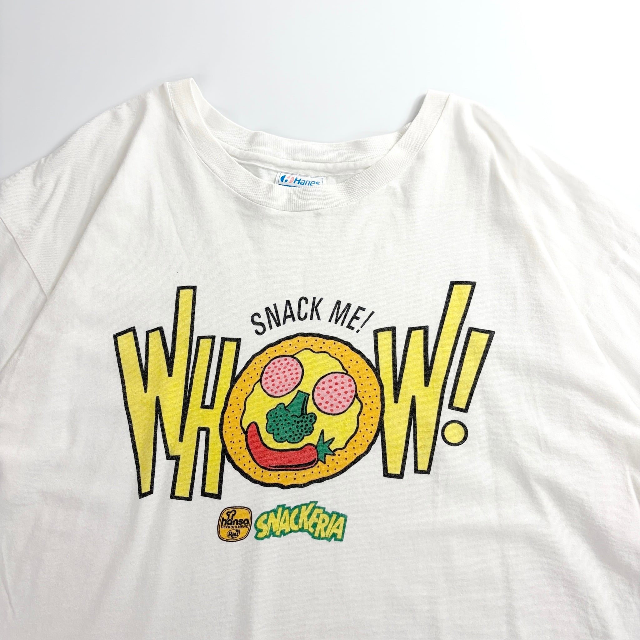 Snackeria “WOW!” Pizza Graphic T-Shirt