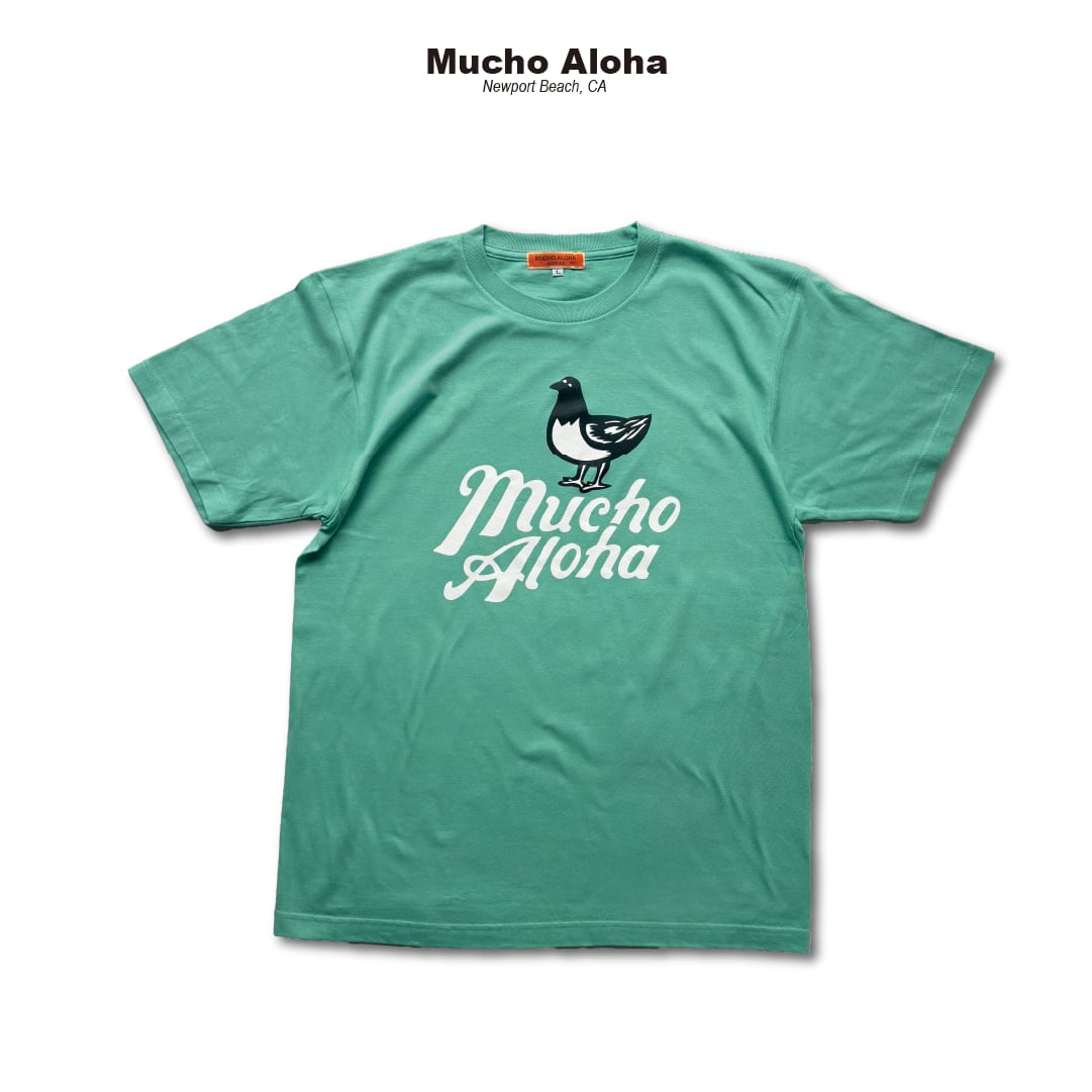 MUCHO ALOHA (ムチョアロハ) BASIC LOGO プリント S/S Tシャツ