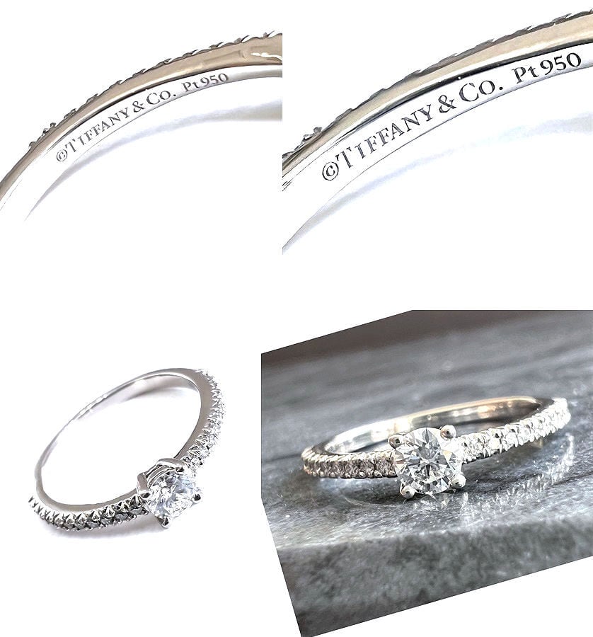 TIFFANY ティファニー ハーモニー ソリティア ハーフエタニティ ノヴォ