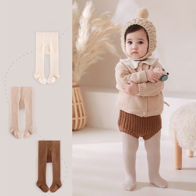 【BABY&KID】冬作暖かい裏起毛レギンス