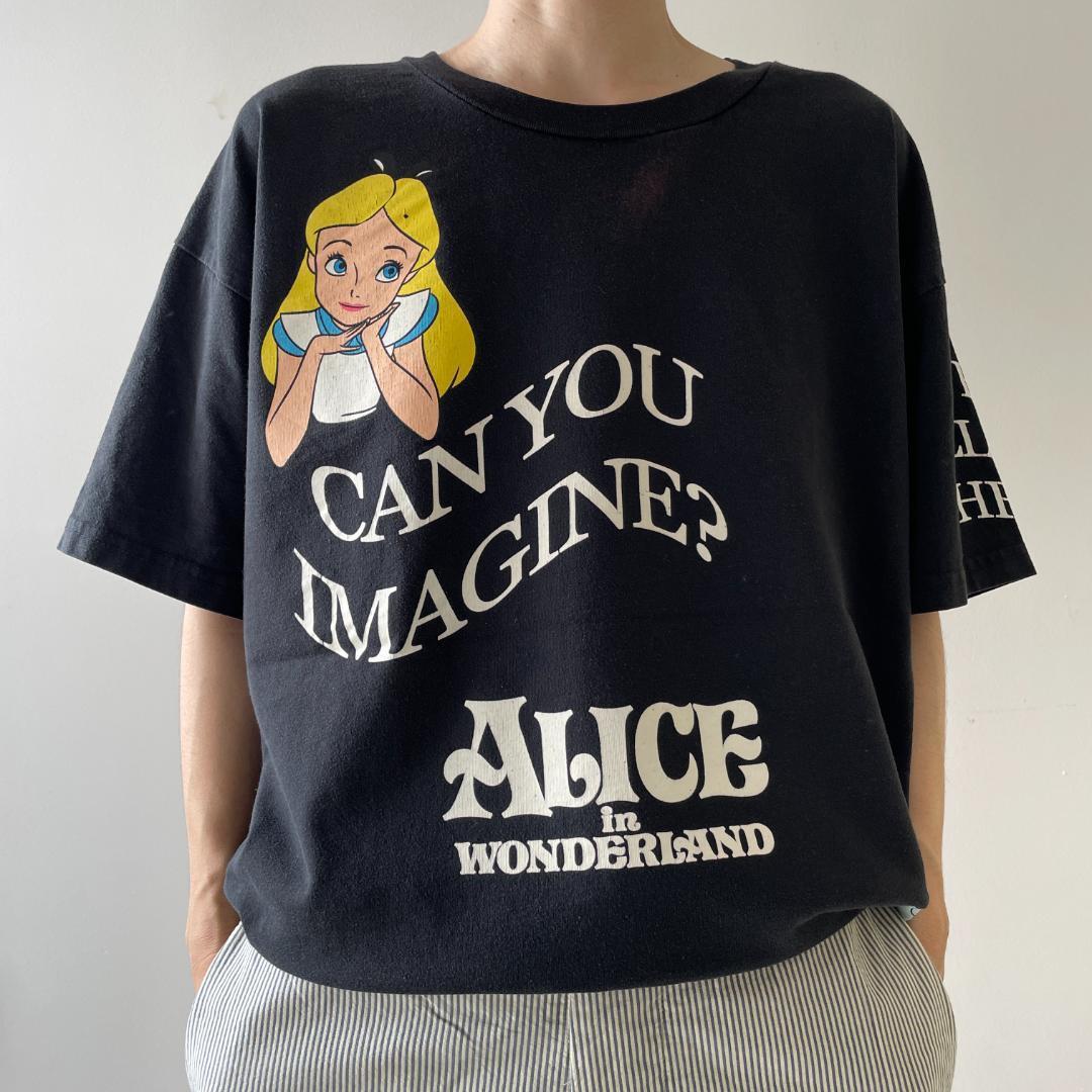 Tシャツ アリスインワンダーランド 不思議の国のアリス 映画 ムービー