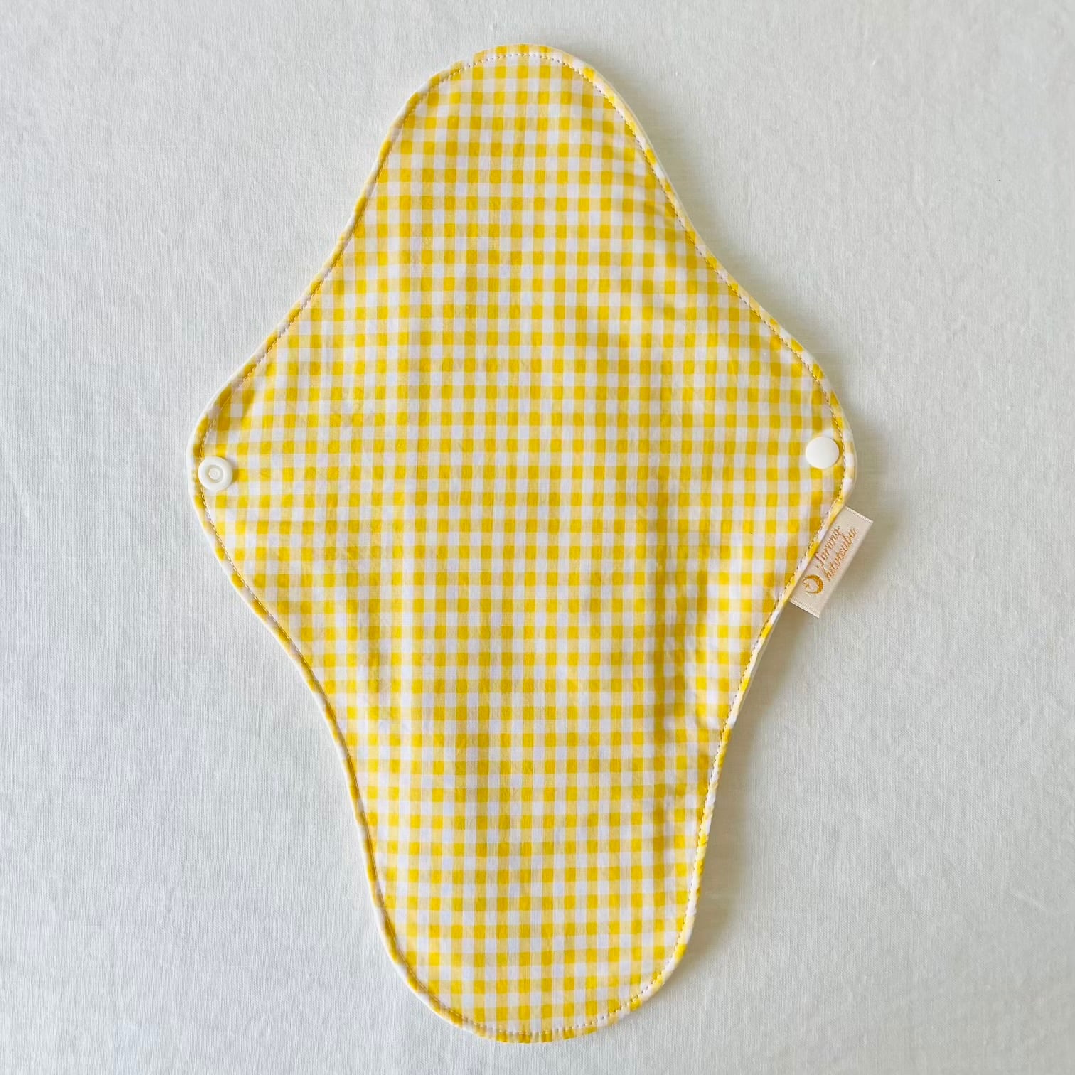 布ナプキンM「cheerful yellow な check」
