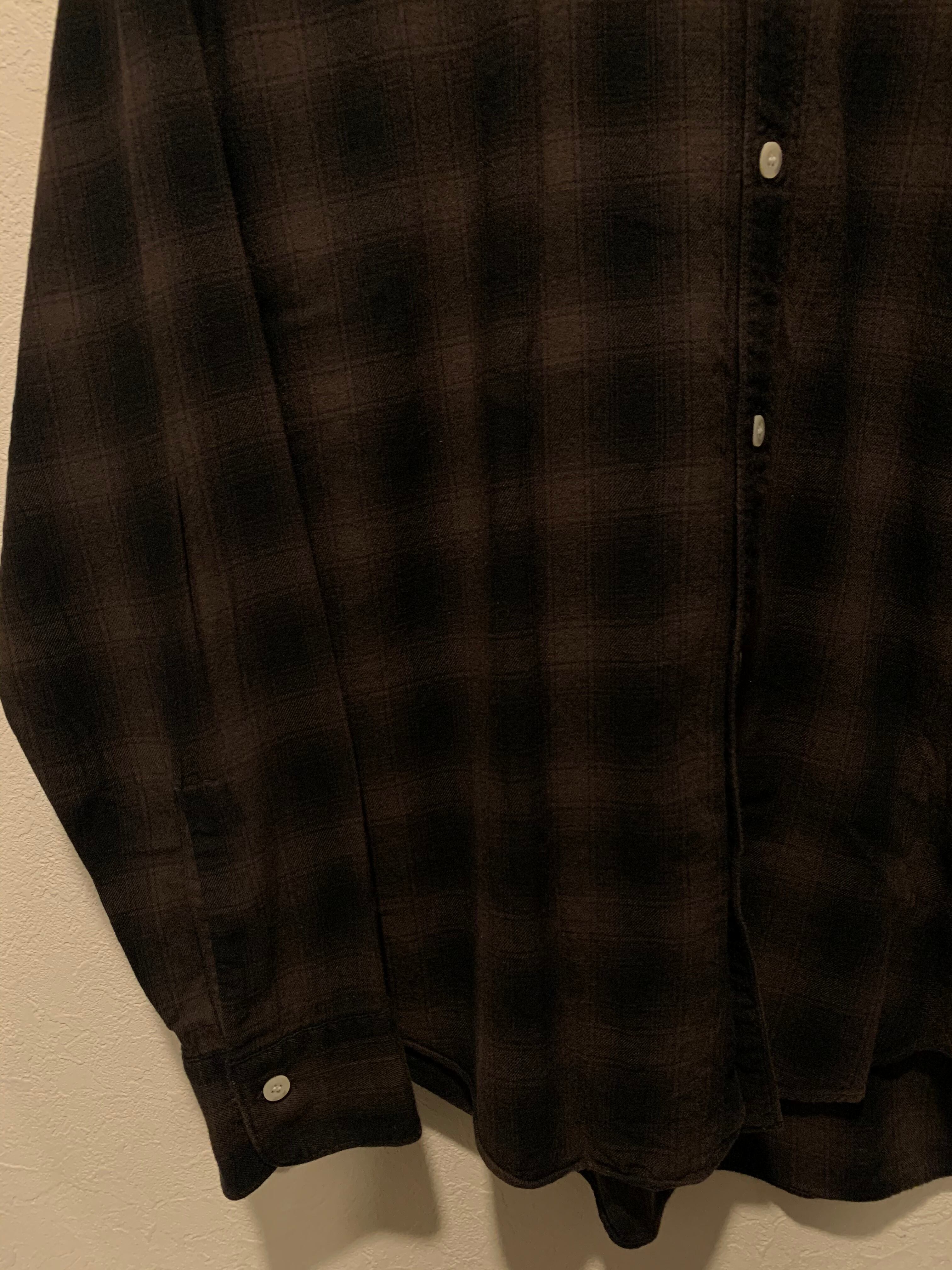 N.HOOLYWOOD   オンブレ　レーヨンシャツ22aw 38(M)  美品