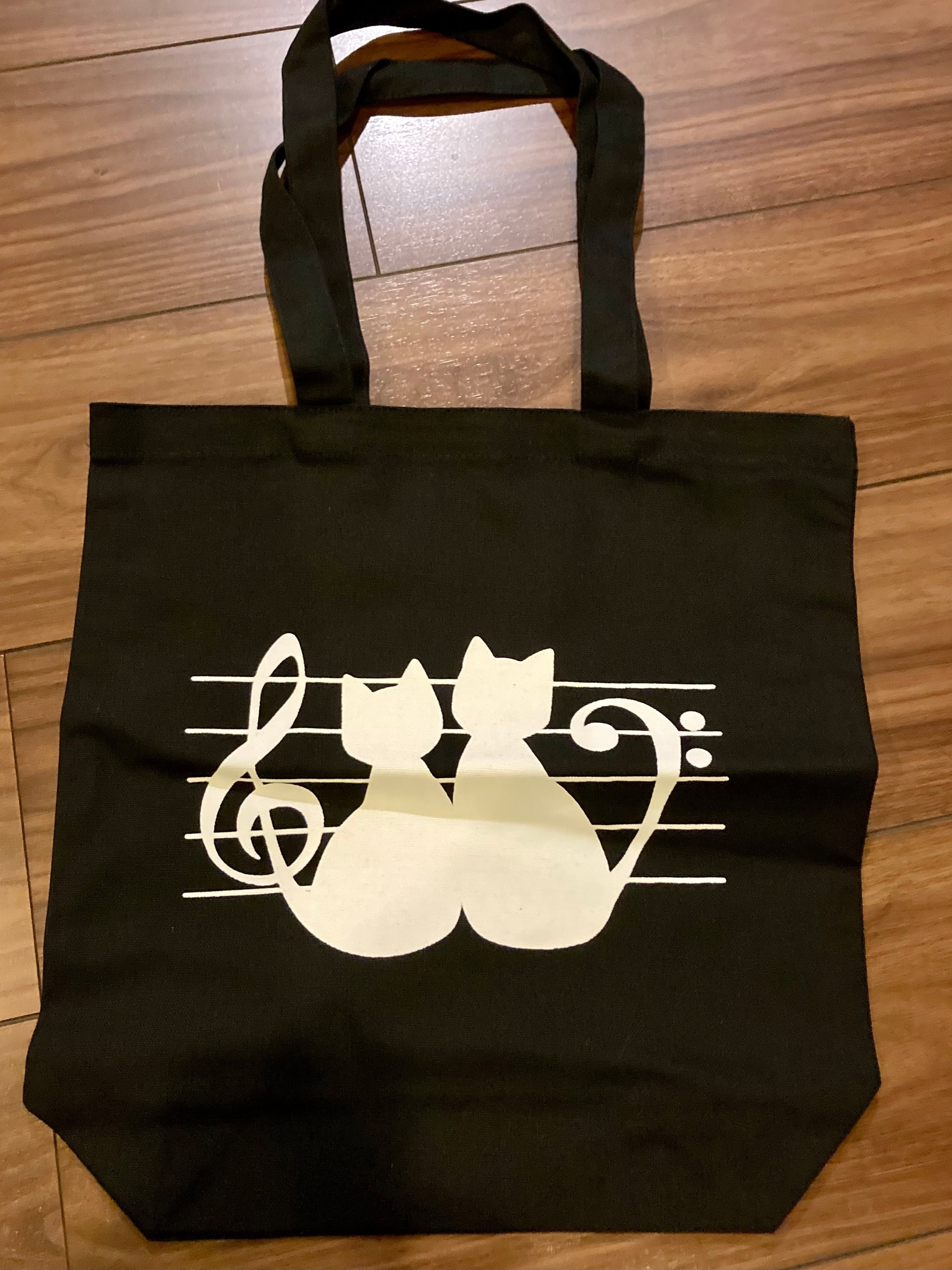 くろねこ音楽教室 オリジナルトートバッグ | kuronekoongakudo