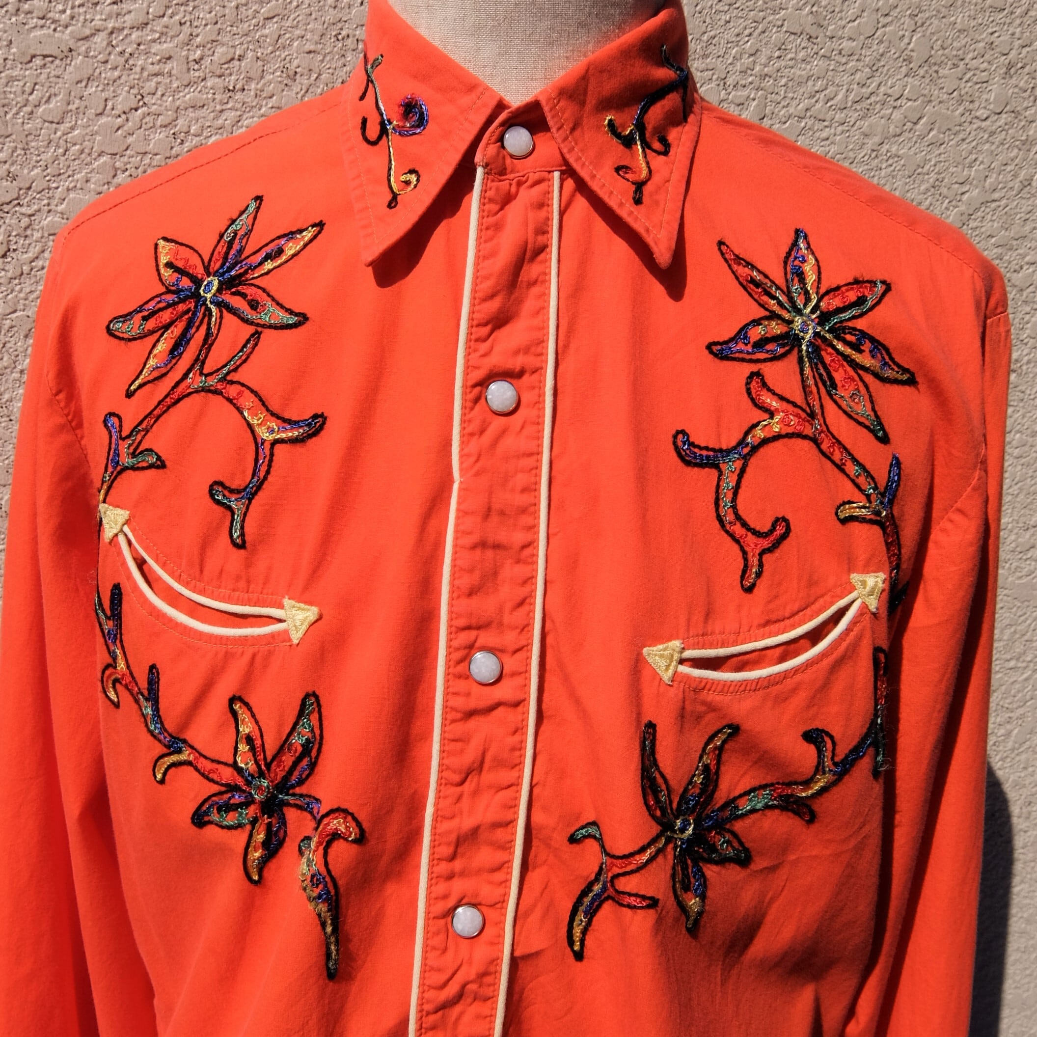 Embroidery Western Shirts／刺繍ウエスタンシャツ | BIG TIME