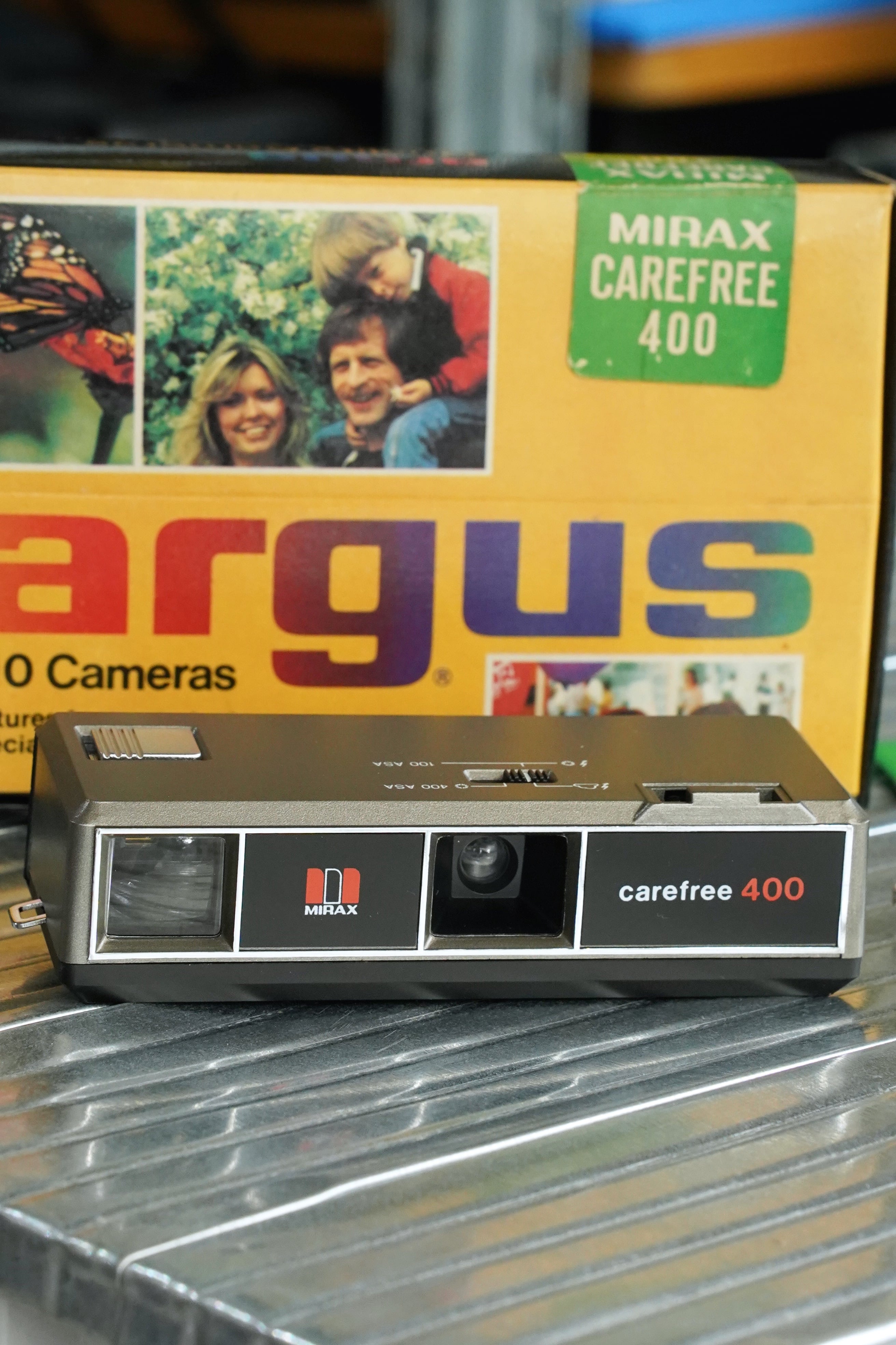 Argus × MIRAX Carefree 400｜110フィルムカメラ アーガス