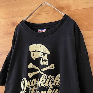 【Dropkick Murphys】USA製 バンド Tシャツ 両面プリント ドロップキック・マーフィーズ ロックt  バンt L US古着