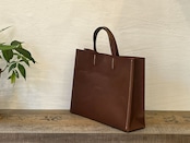 【限定数台ずつ企画】牛革の紙袋のような革袋・A4ヨコ