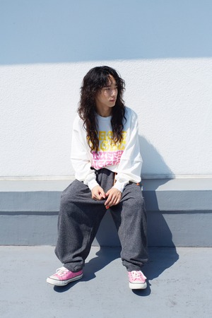 【MIN-NANO×frankygrow】GLAN CHECK TEPERED PANTS / 3