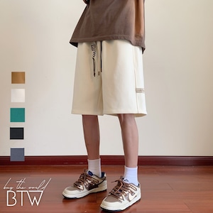 【韓国メンズファッション】カジュアル ハーフパンツ メンズ ラフ ユニセックス サイズ豊富 BW2687