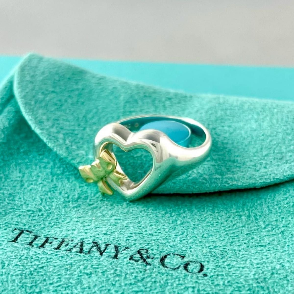 TIFFANY＆Co. ティファニー 指輪 リング トリプルラビングハート 925