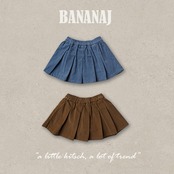 韓国子供服 / BANANA J / 26Autumn / フィアバ コーデュロイ スカート / 秋服 / キッズ *XS~JS*