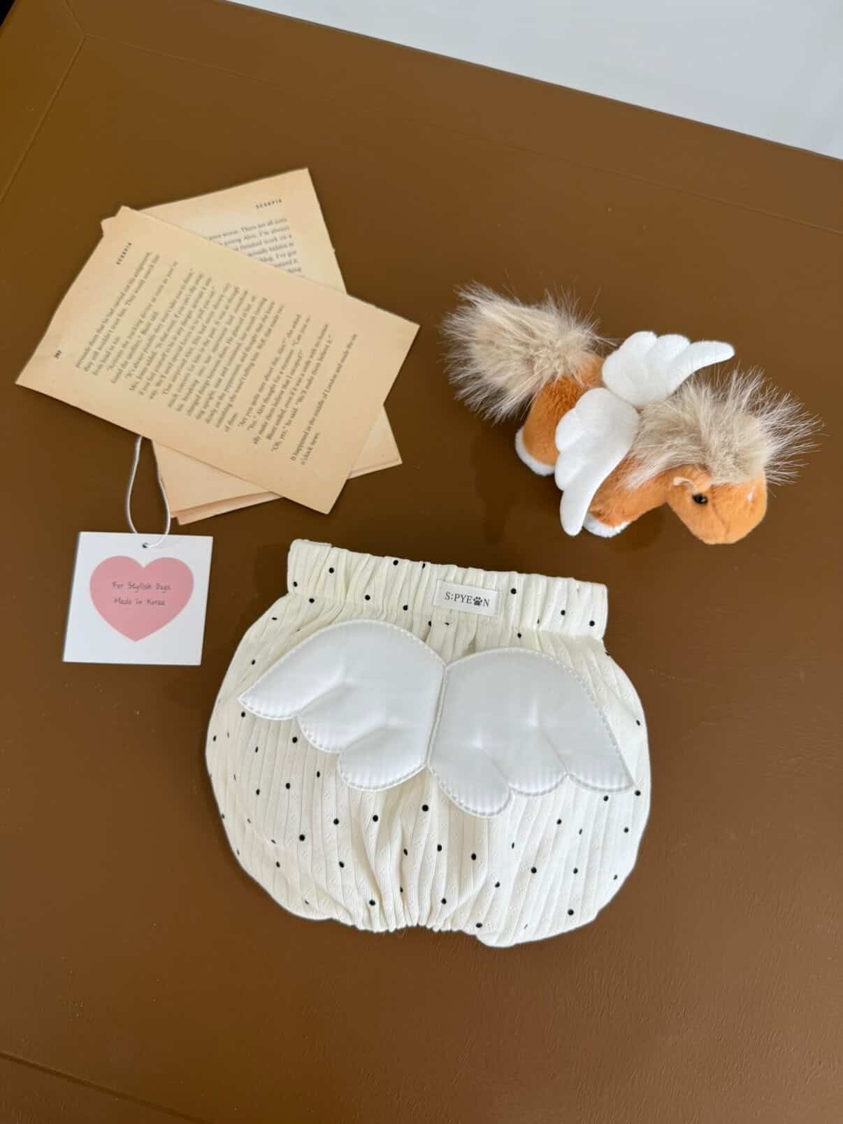 予約【songpyeon】Dot Wing Pants