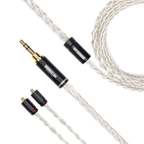 鬼丸 破(おにまる は)：NOBUNAGA Labs PREMIUM：3.5mm 3極 ストレートプラグ MMCX対応リケーブル