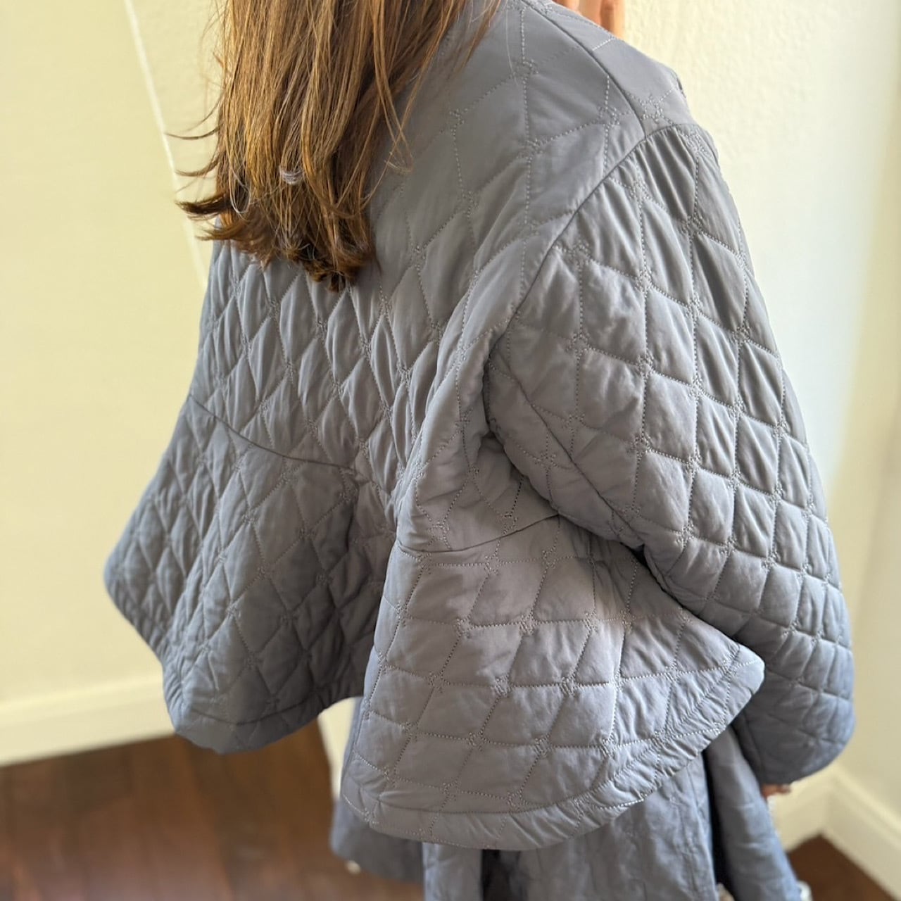 スターキルトジャケット(グレー) | LINKABLE