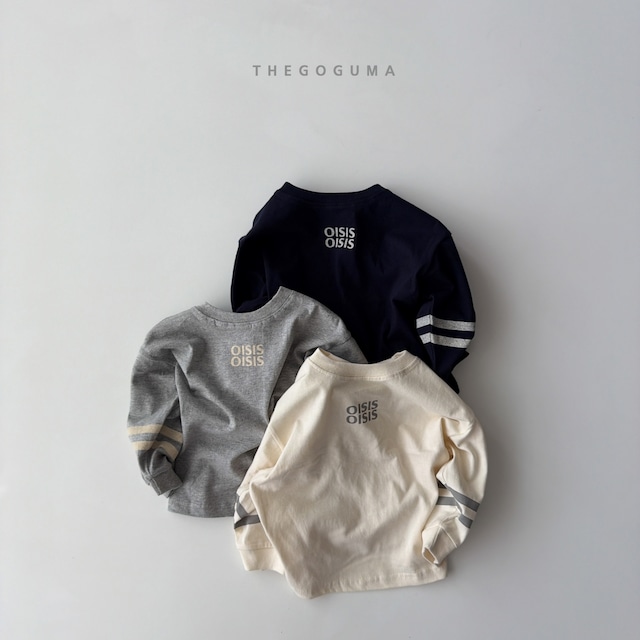 【取寄】the goguma|oasis line tee|オアシスラインTシャツ|XS-JL|kids&jr|26 autumn