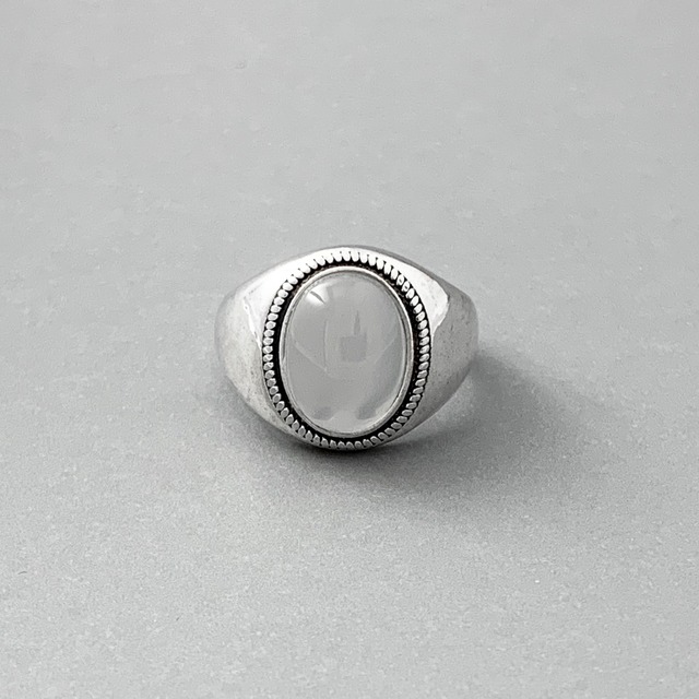 Moon Stone Ring #007
