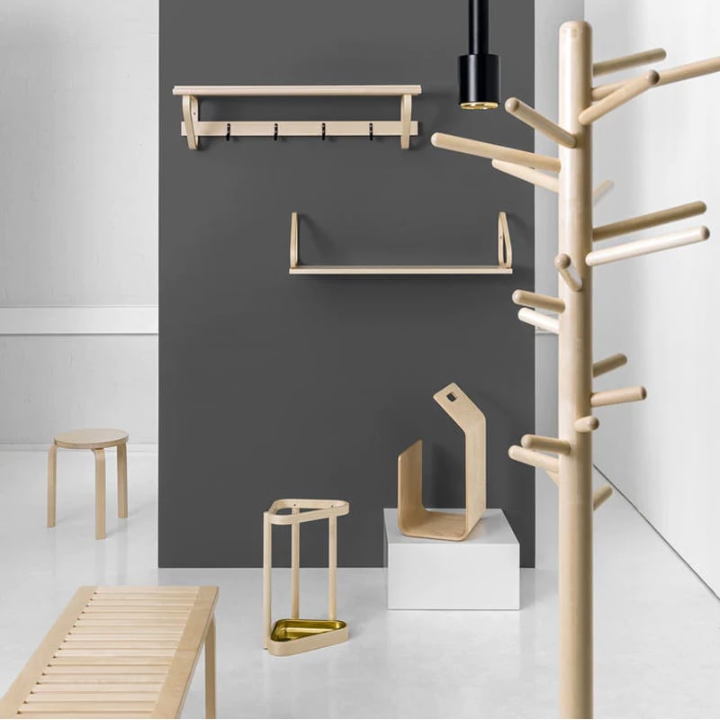 カント マガジンラック ナチュラル ラッカー［ アルテック ］ | REAL