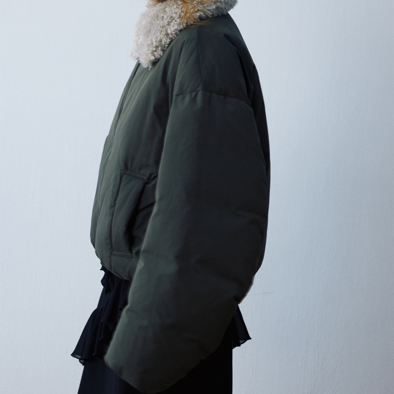 Fur Collar Down Jacket T3943