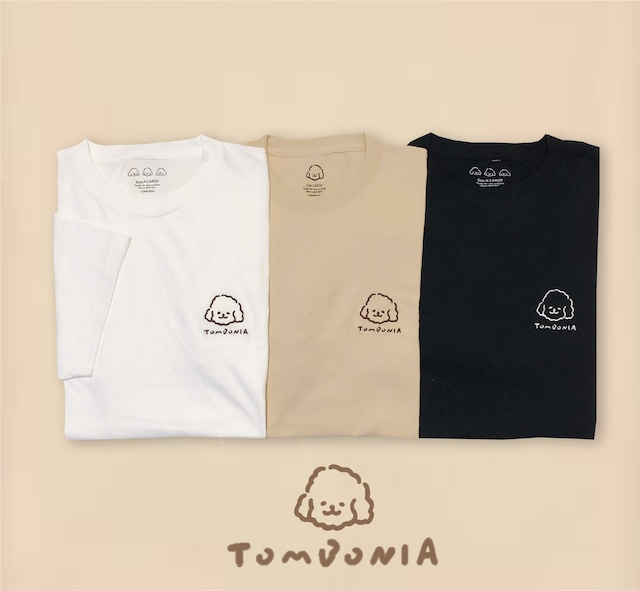 Muck刺繍 t-shirt