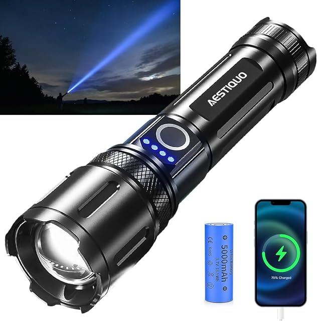 【2024超高輝度 XHP70ledライト】懐中電灯 ledライト 小型 強力 2024超高輝度 XHP70ledライト懐中電灯 ledライト 小型 強力 防災