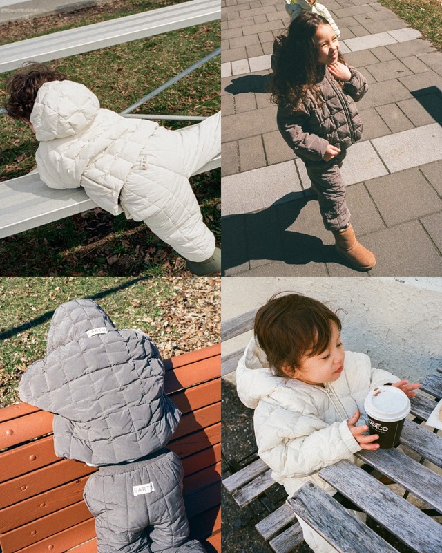 《予約》EARTH THE ARCHIVE / Lightweight padded jacket (4color)