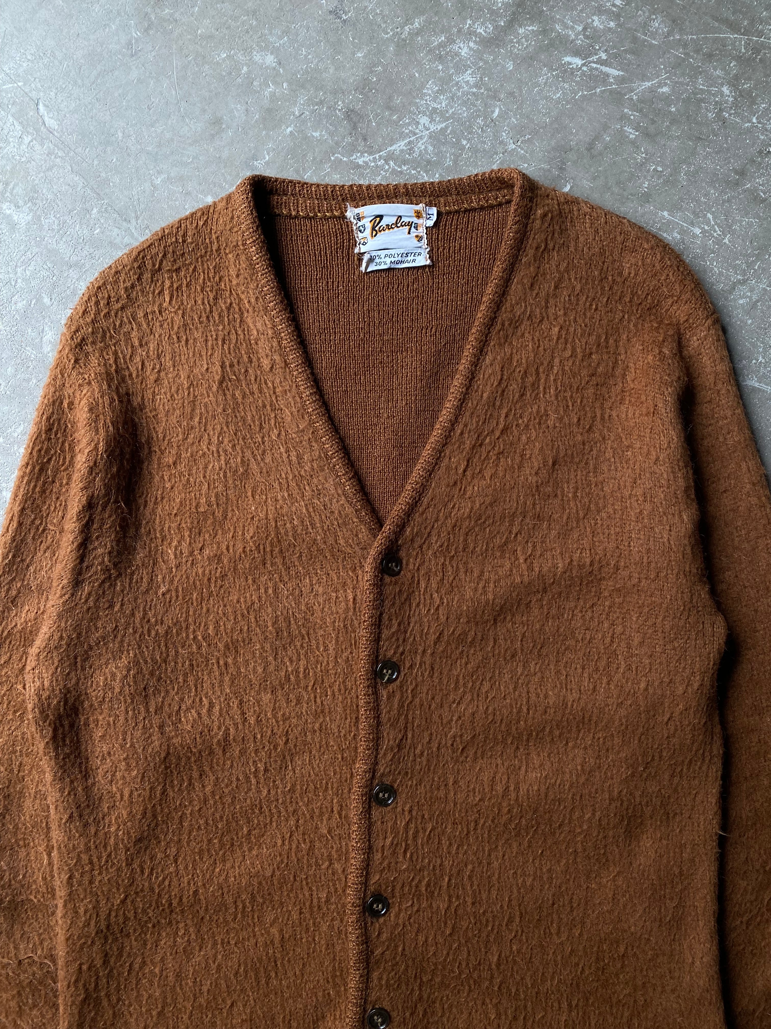 60s Barclay バークレイ モヘアカーディガン 60s Barclays Mohair Cardigan / vintage ビンテージ ヴィンテージ