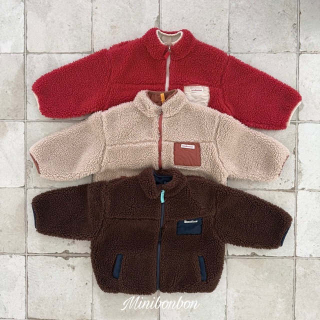 【取寄】minibonbon｜palette jumper｜パレットジャンパー｜XS-JL｜kids&jr｜25 winter