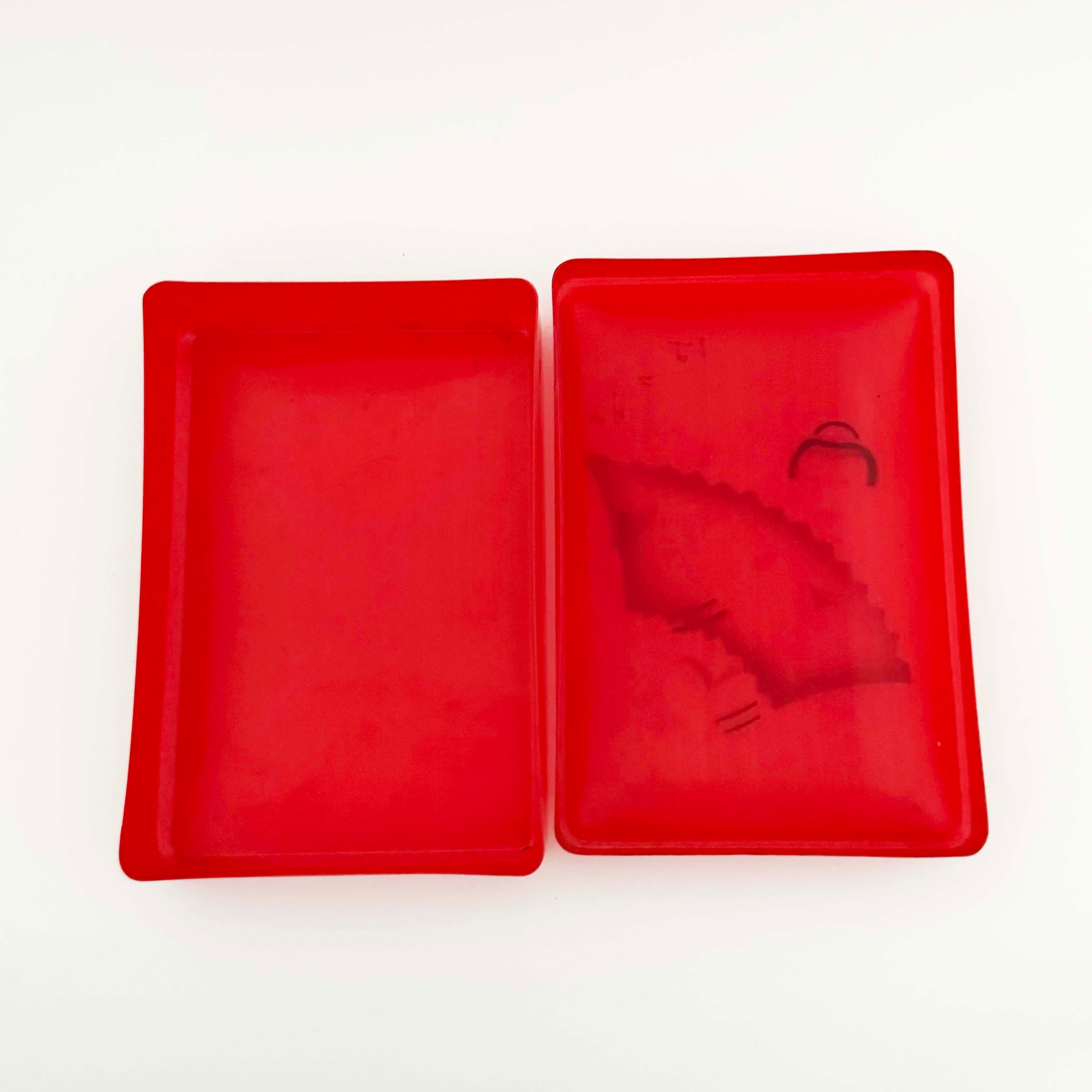 当時ものデッドストック こけし柄 セルロイド箱