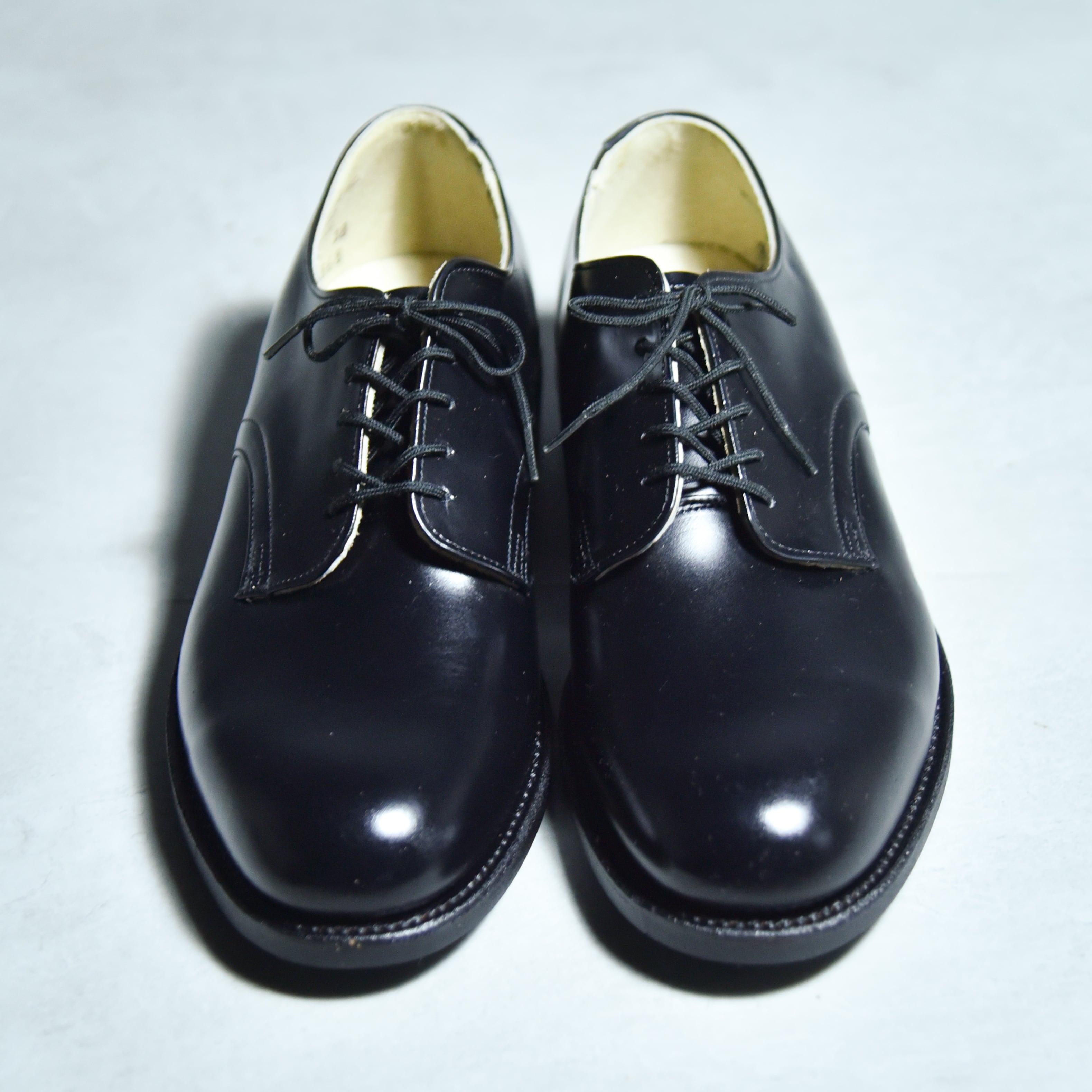 DEAD STOCK】80s 90s US NAVY Leather Service Shoes Dress Oxford