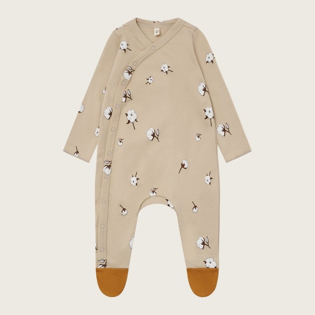 organic zoo / Cottonfield Suit with contrast feet