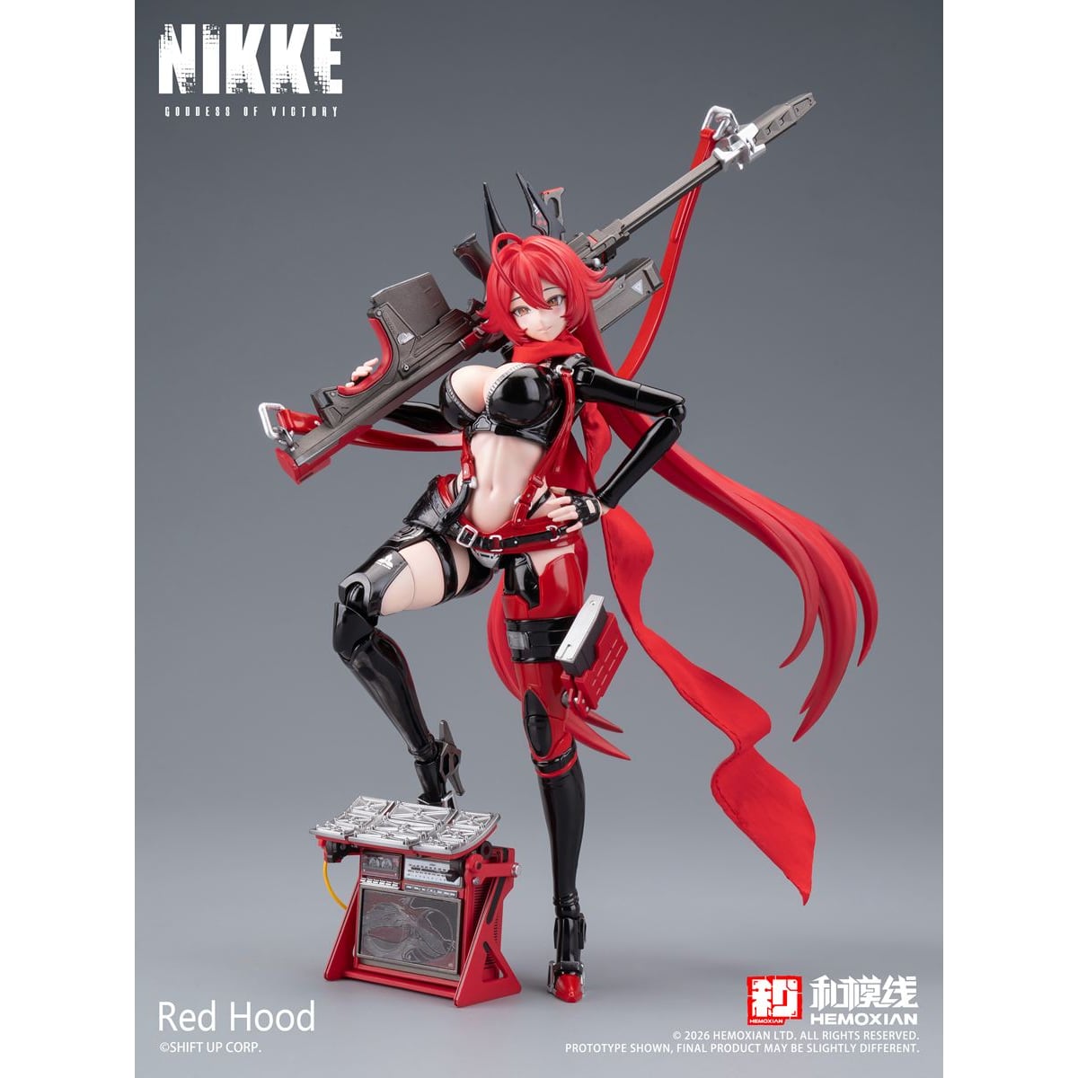 勝利の女神：NIKKE レッドフード 1/12プラスチックキット | あるじゃん