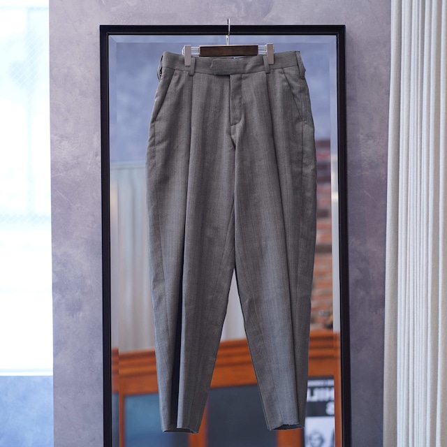 MAATEE＆SONS (マーティーアンドサンズ) 23AW "MILITARY SLACKS 俺のGUN-PAN" -GLENCHECK-