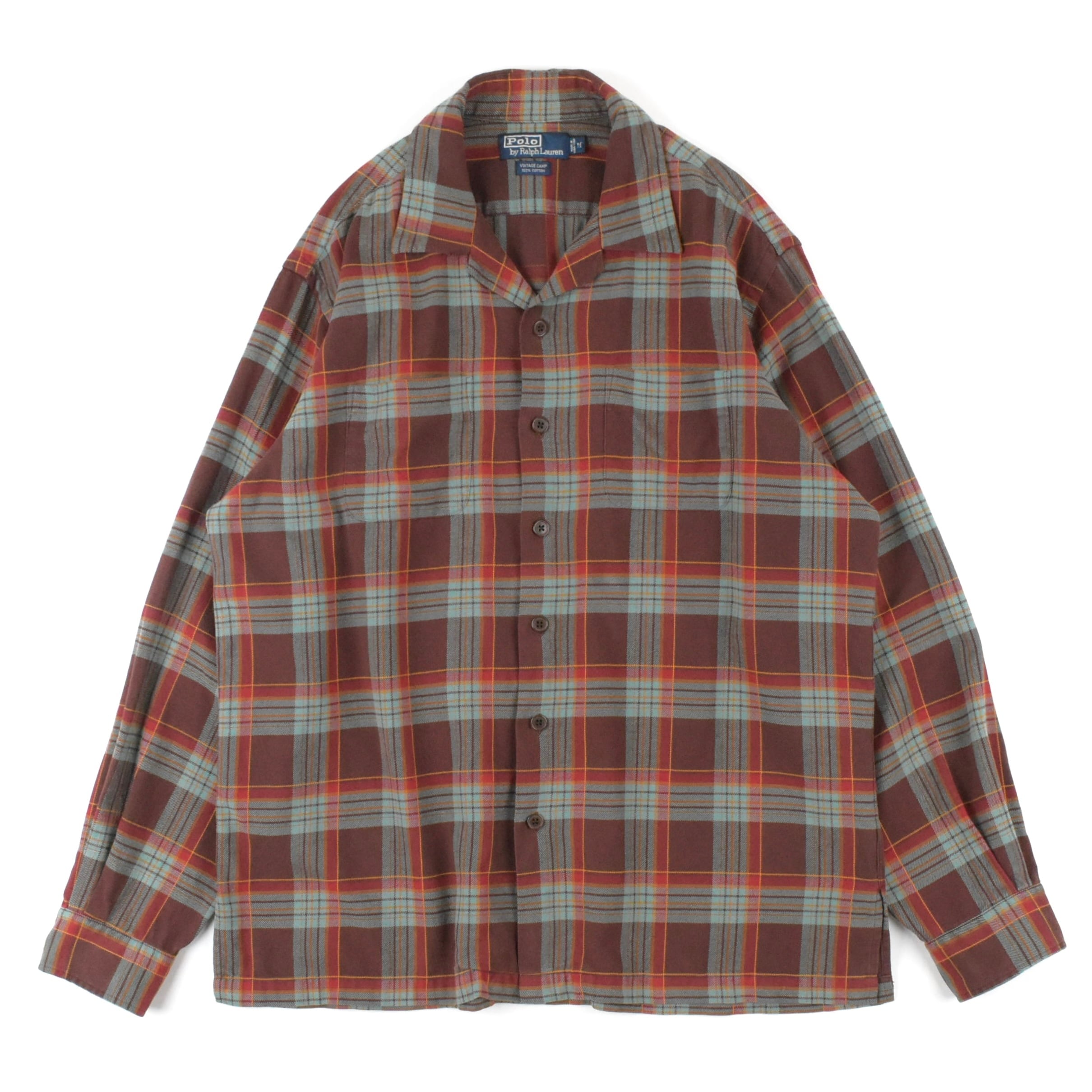 90s Polo Ralph Lauren Shirt VINTAGE CAMP / L | yowakeup