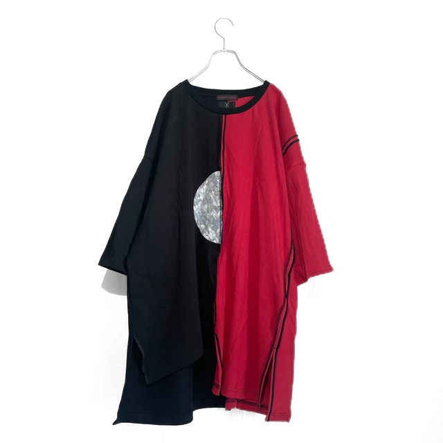 Docking-T-shirts (black/red) SANEYUKI SUZUKI