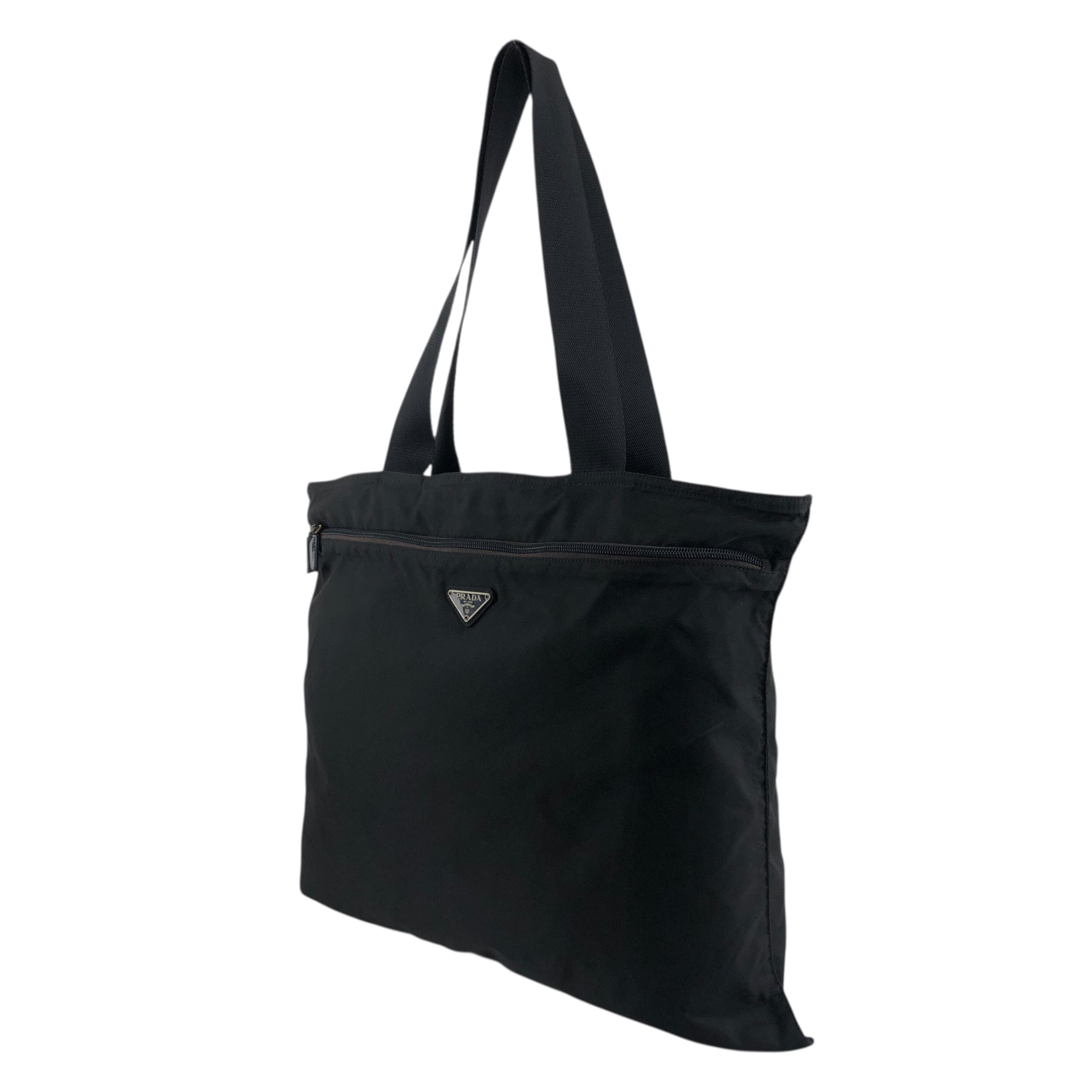 オールドプラダ ナイロンショルダーバッグ カメラバッグ 黒