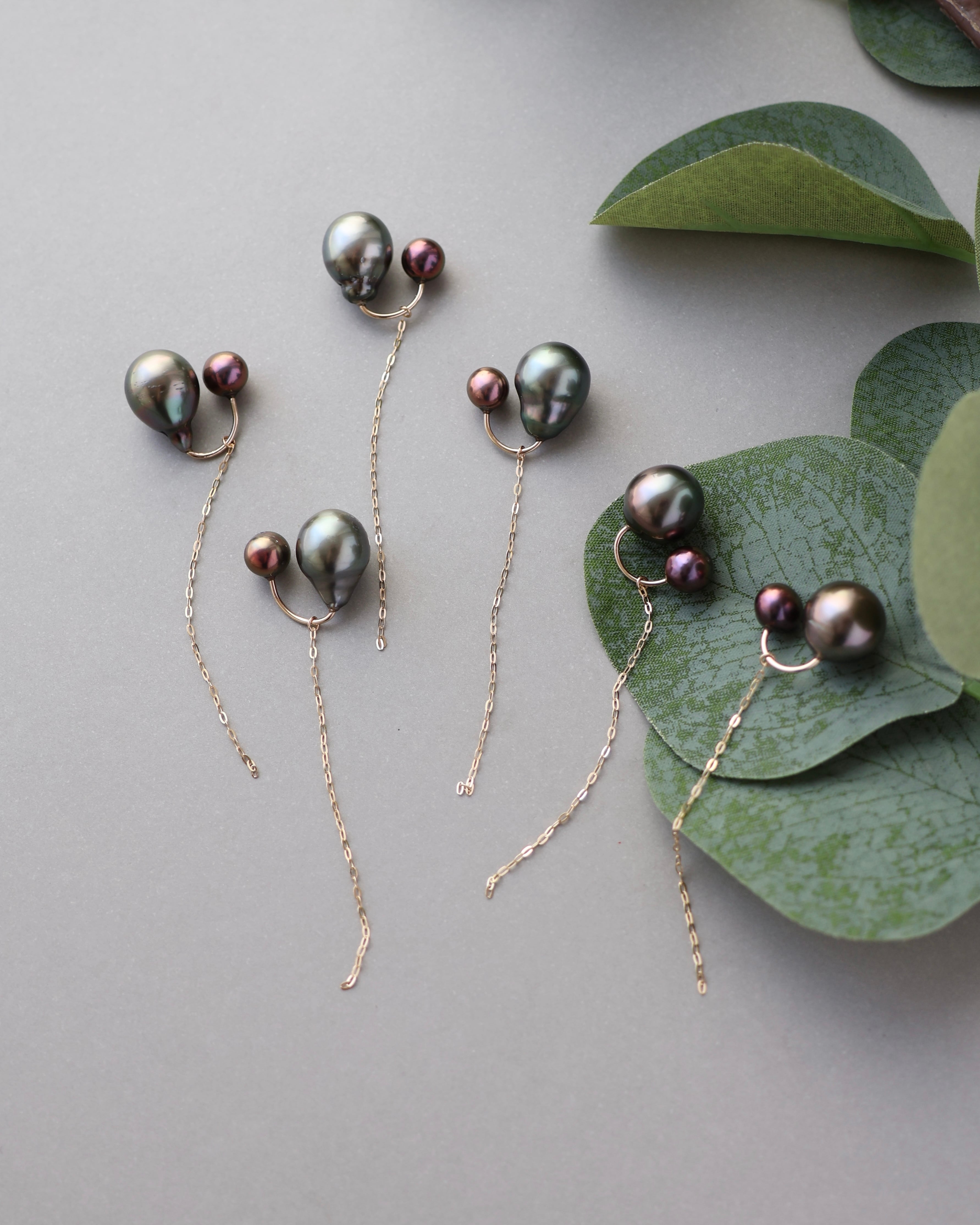 HM　イヤリング　ゴールド系　クリアイエロー　ラメ　クマグミ HM イヤリング ゴールド系 クリアイエロー ラメ クマグミ Gold-colored