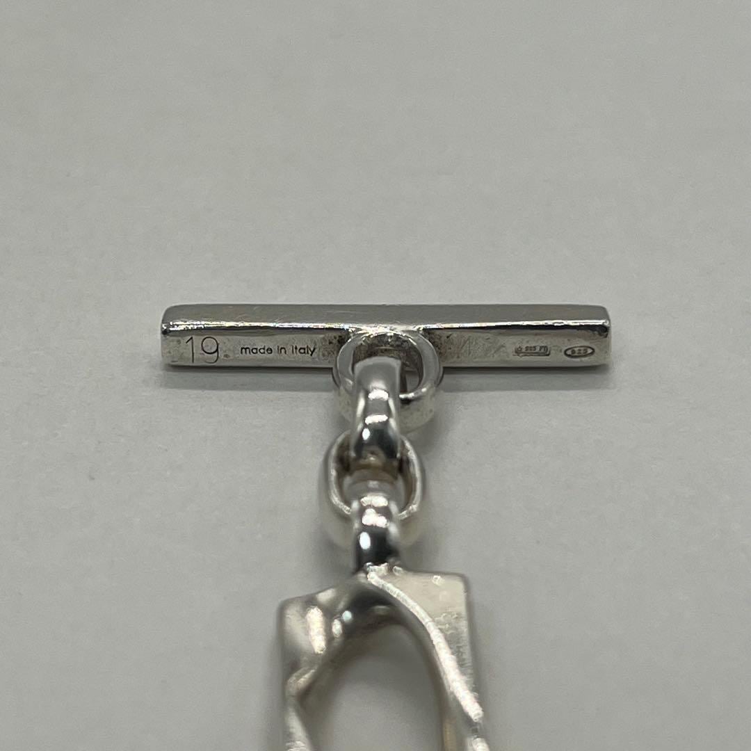グッチ GUCCI フィガロチェーン トグル ブレスレット SV925 | Refind