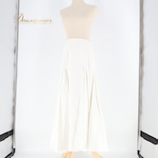 フラメンコ 衣装 ファルダ スカート 白 無地 ダンス パーティ 発表会 綺麗 舞台 衣裳 ホワイト系 フレアスカート エレガント シンプル パーティー衣装 おしゃれ 発表会衣装 コスチューム ステージ衣装 女性用