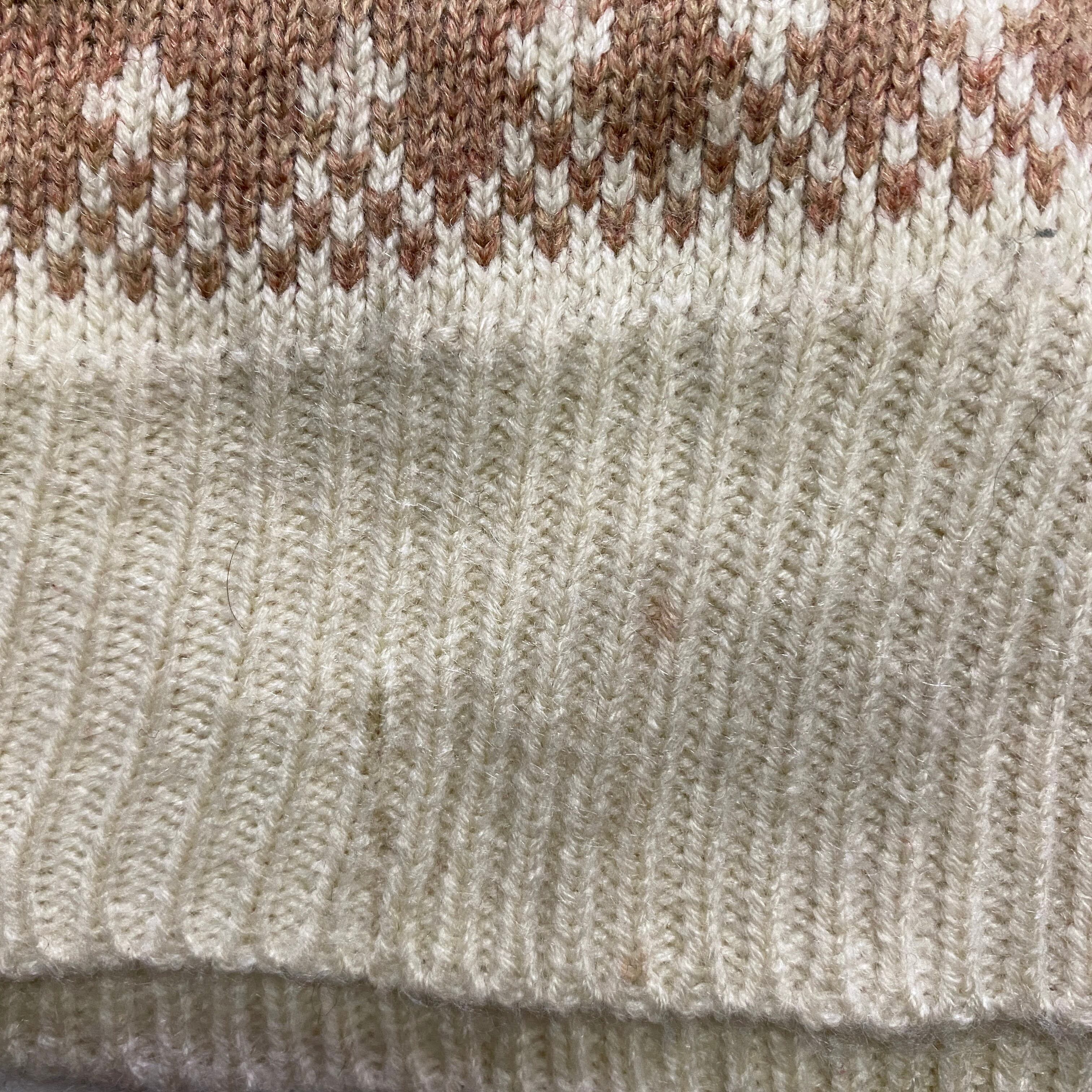 80年代 CHRISTOPHER RAND トナカイ アニマル ノルディック柄 ニット