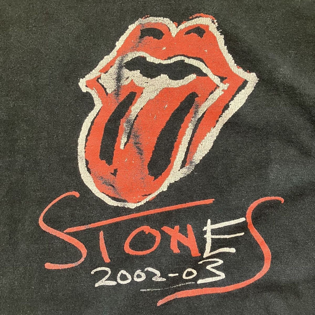 L相当】00s The Rolling Stones “Lips&Tongue” ツアー ロングスリーブT