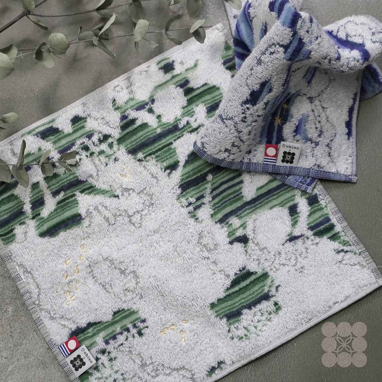 万緑 フェイスタオル／Banryoku face towel | 今治タオルの通販