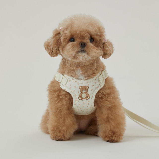 【予約】[thesallyslaw] (cherry) Roony bear cushioning harness