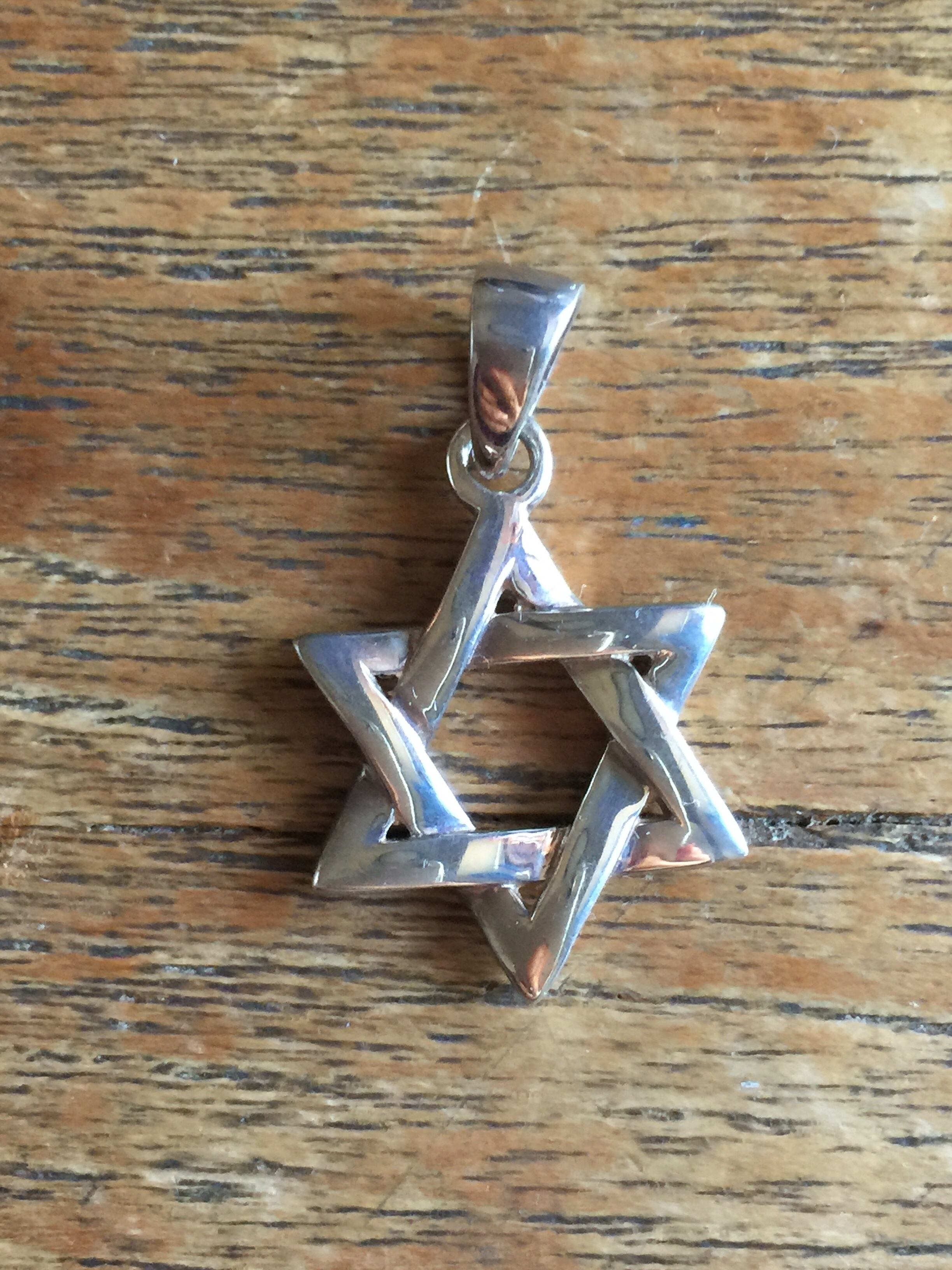 【自分のシールド】六芒星 シルバーペンダント