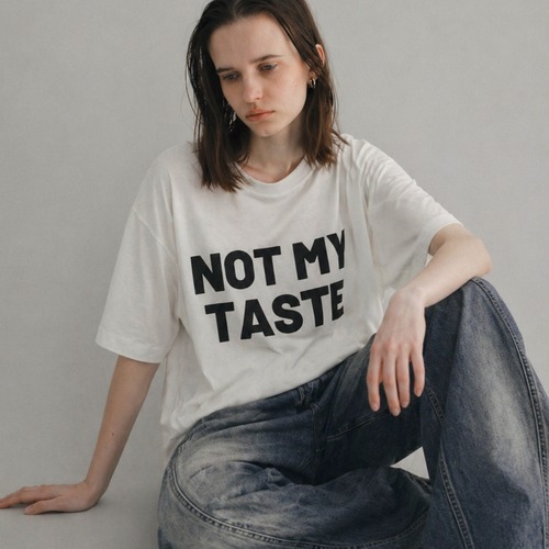 Logo Print Oversized T-Shirt  T4479