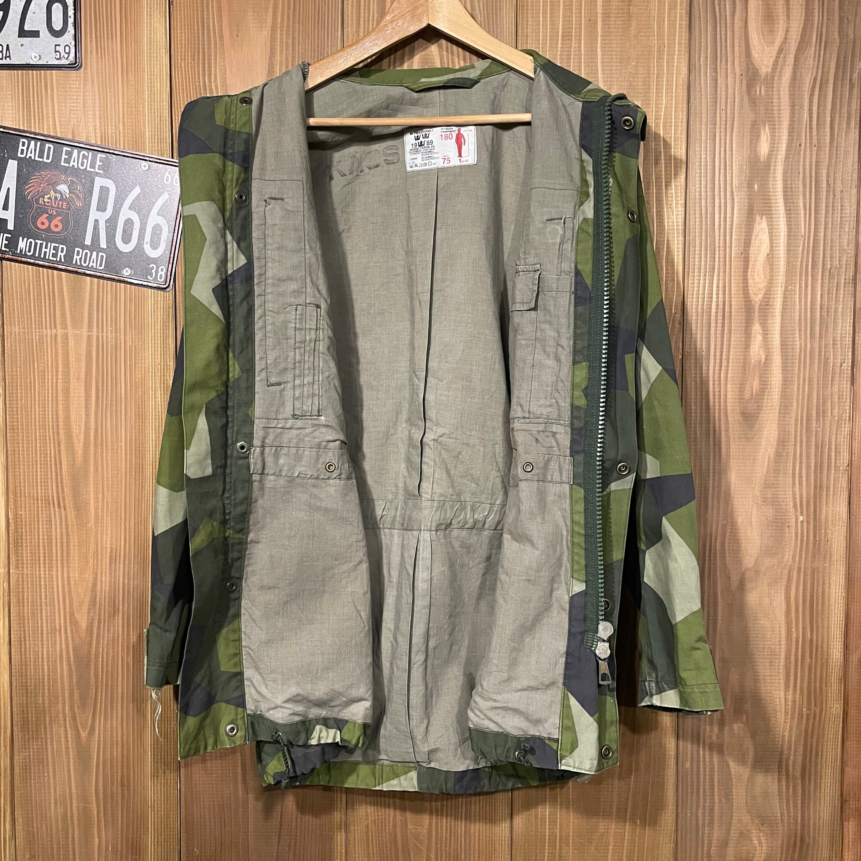 80s Sweden Army スウェーデン軍 スカンジナビアカモ ミリタリー