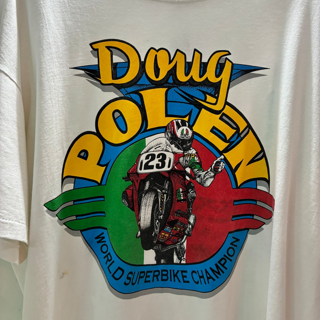 90s USA製ONEITA WORLD SUPERBIKE CHAMPION ヴィンテージTシャツ